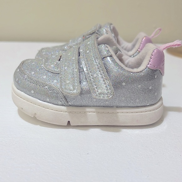 Baby shoes, size 3 months, color silver, good condition. - Picture 1 of 5